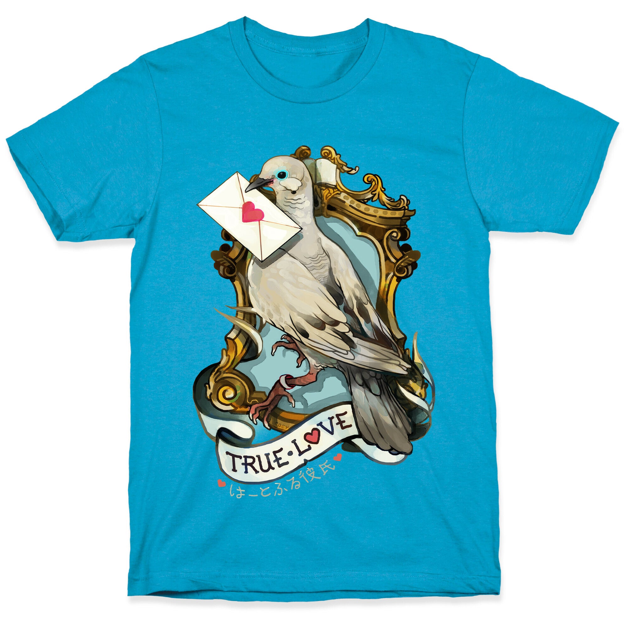 Pigeon Boyfriend Unisex Triblend Tee